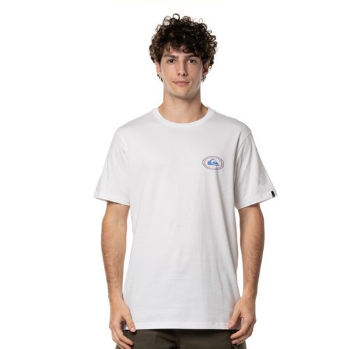 Camiseta Quiksilver M/C Riding Today Branco