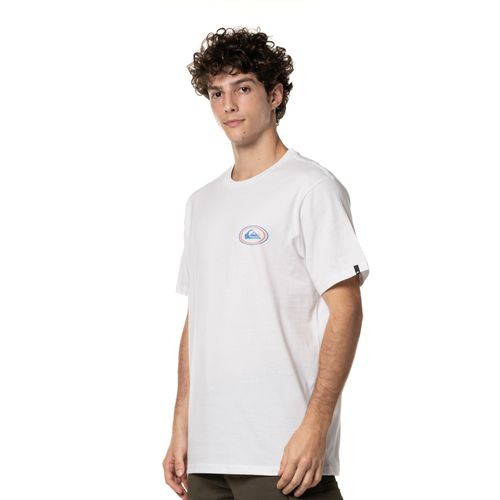 Camiseta Quiksilver M/C Riding Today Branco