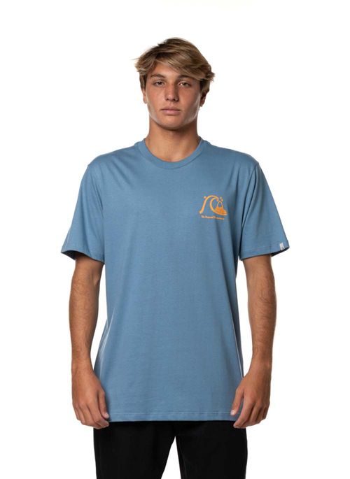 Camiseta Quiksilver M/C The Original Azul Escuro