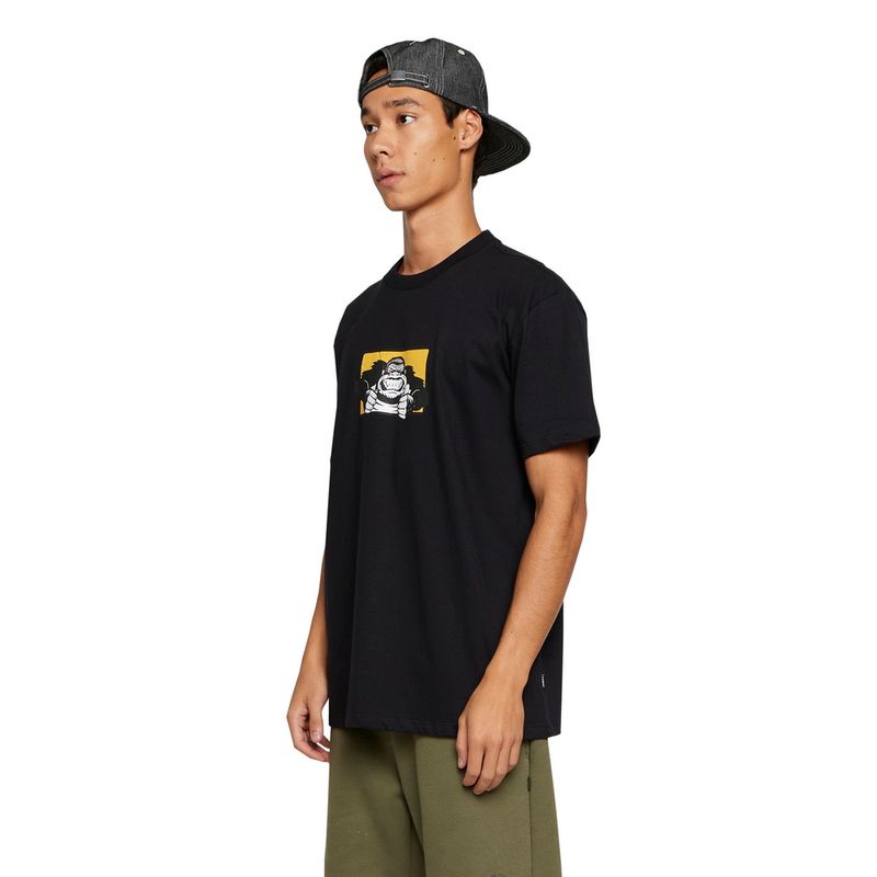 Camiseta-Element-M-C-Burleys-Preto-M