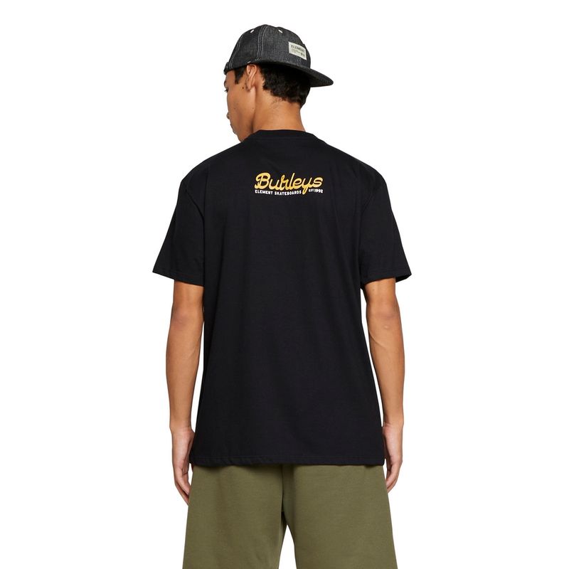 Camiseta-Element-M-C-Burleys-Preto-M