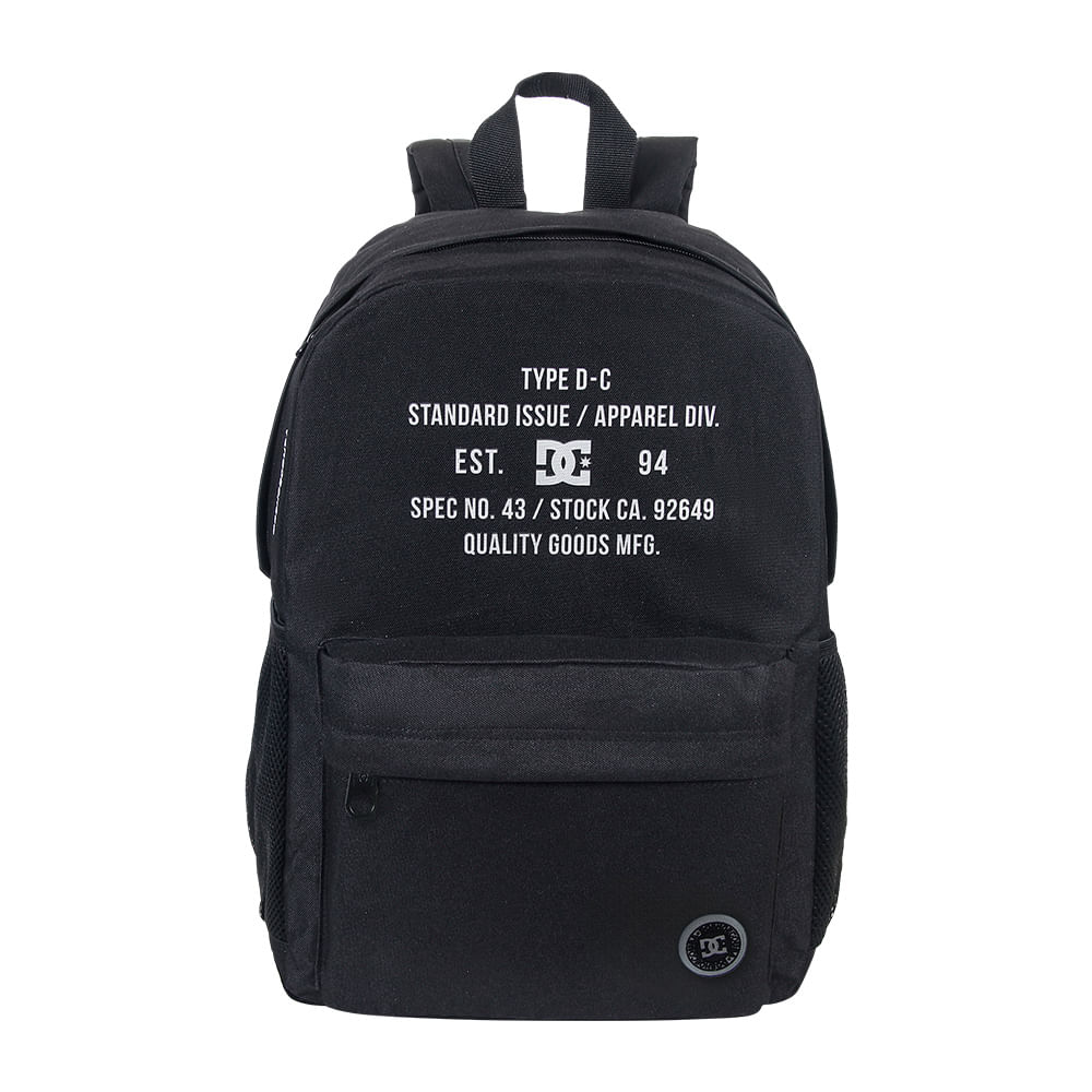 Mochila Esportiva DC Shoes P03 2 Preto original com padrão de qualidade DC Shoes Compre online com garantia de troca e devolução.