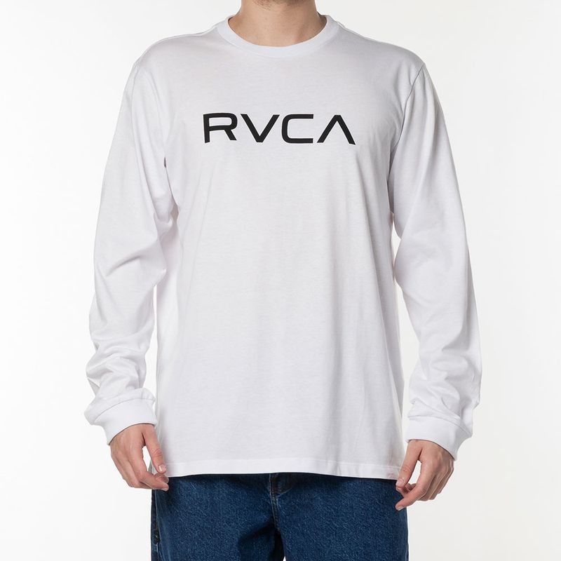 Camiseta-RVCA-M-L-Big-Ls-Branco-Branco-P