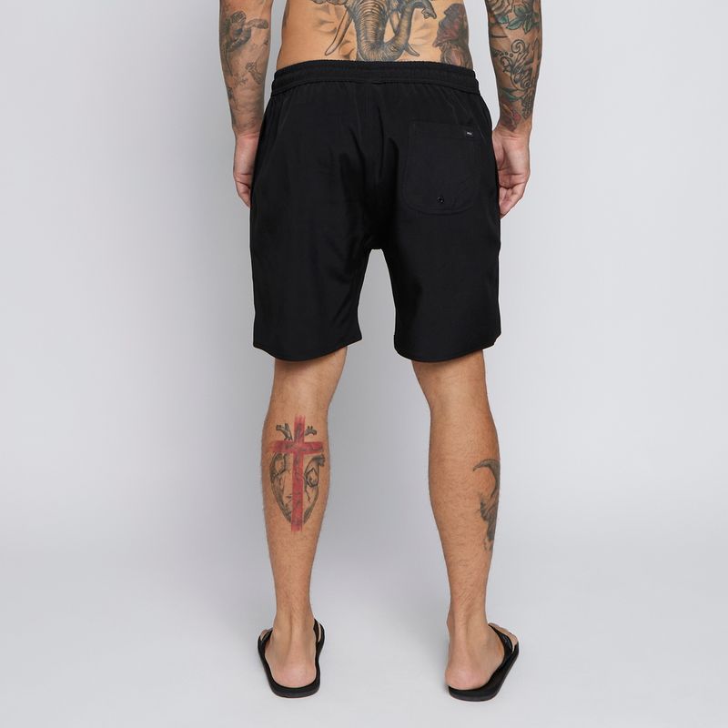 Boardshort-Panther-Elastic-18-Preto-Preto-M