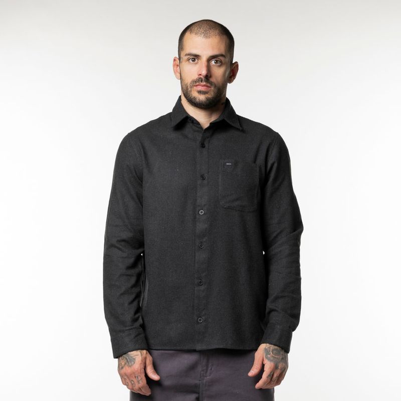 Camisa-Rvca-M-L-That-Ii-Do-Dobby-Preto-Mescla-PRETO-MESCLA-P