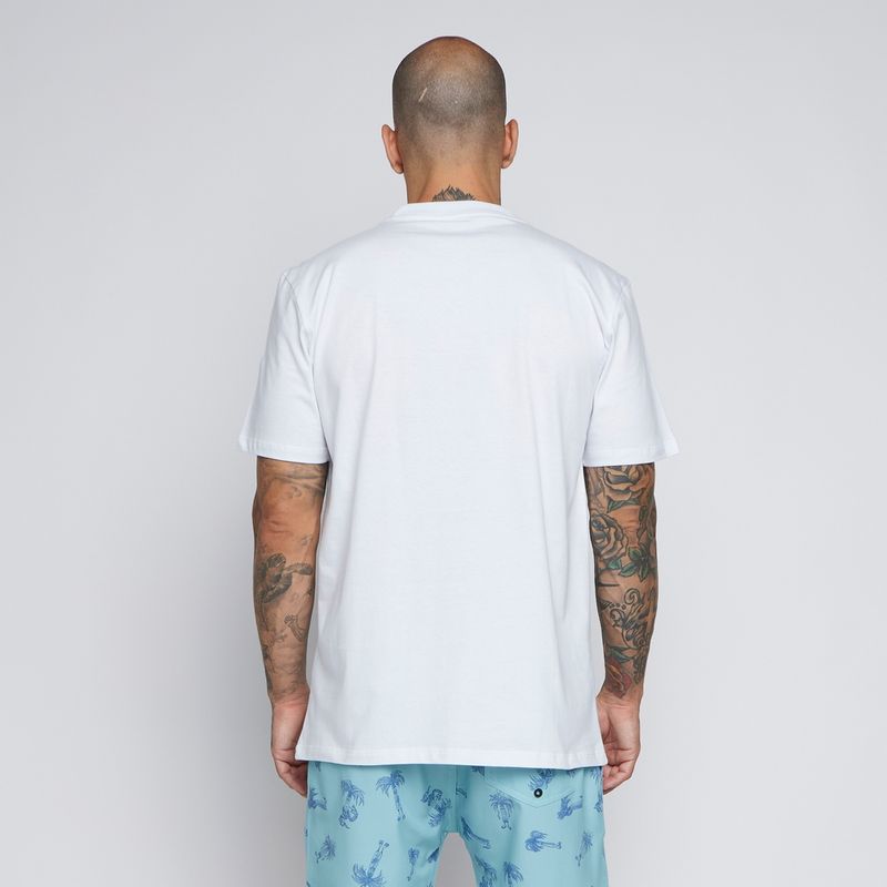 Camiseta-Rvca-M-C-Rainbow-Skull--Branco