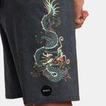 Boardshort-Rvca-Neon-Dragon-Trunk-Black-BLACK-42
