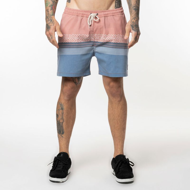 Boardshort-Rvca-Atlas-Elastic-17-Multi-Cores-MULTI-CORES-P