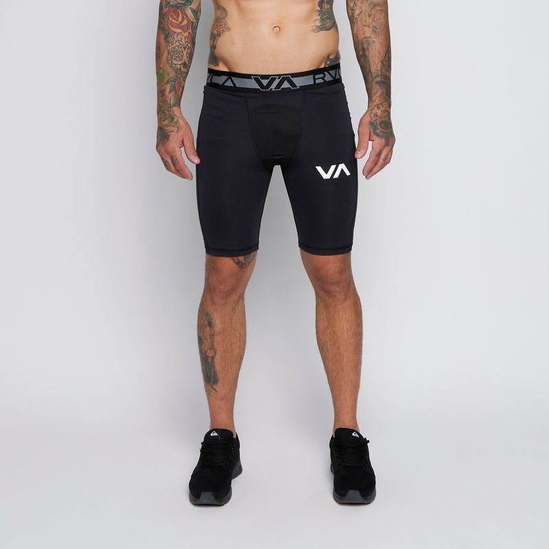 Bermuda-RVCA-Compression-Short-Black-BLACK-P