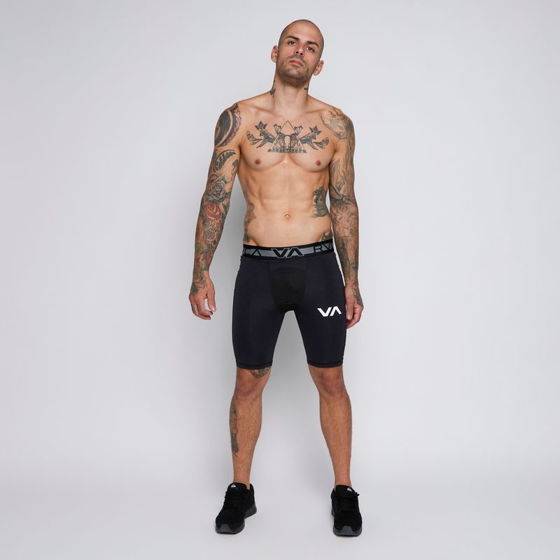 Bermuda-RVCA-Compression-Short-Black-BLACK-P