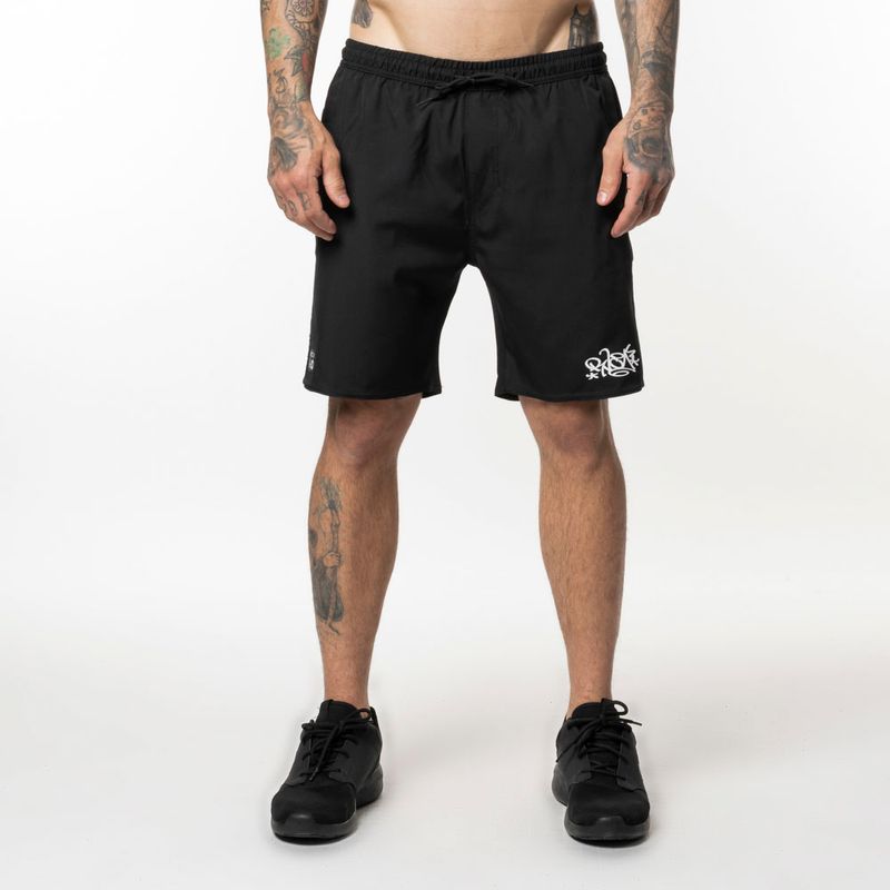 Bermuda-RVCA-Dmote-Yogger-18-Preto-Preto-M