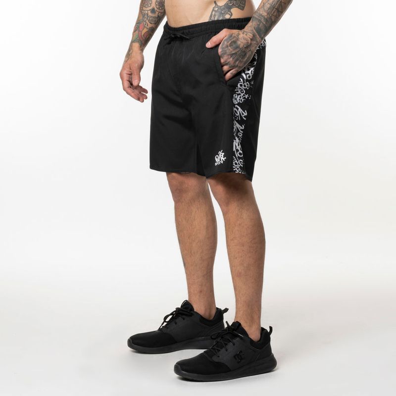 Bermuda-RVCA-Dmote-Yogger-18-Preto-Preto-M
