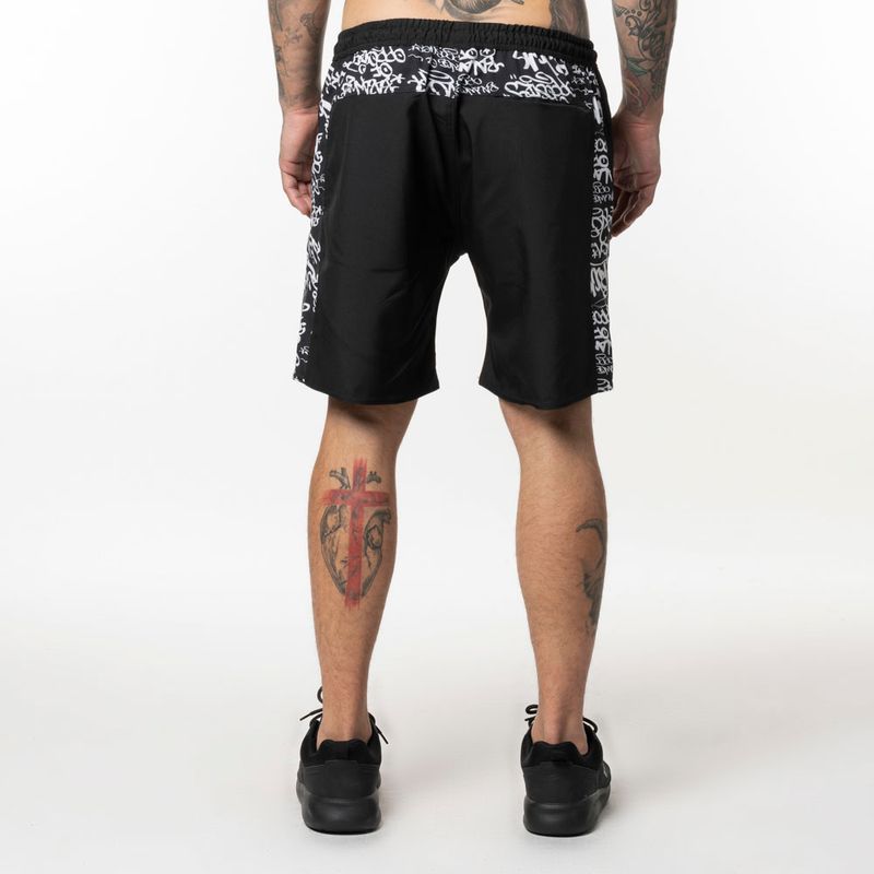 Bermuda-RVCA-Dmote-Yogger-18-Preto-Preto-M