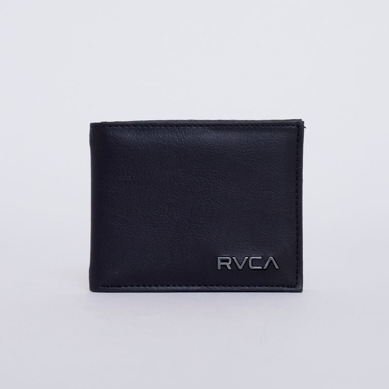 Carteira-Rvca-Cedar-Bifold-Ii-Preto-Preto-U