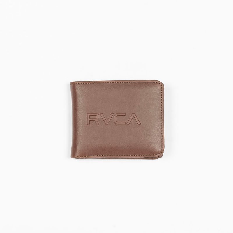 Carteira-Rvca-Tyler-Bifold-Marrom-Escuro-MARROM-ESCURO-U