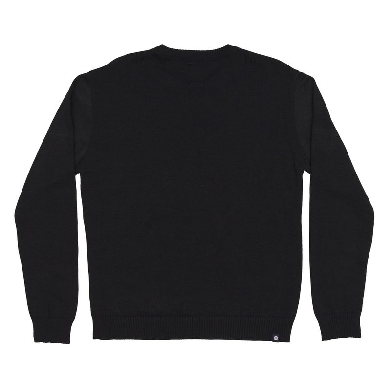 Tricot-Element-Classic-Crew-2-Preto-Preto-P