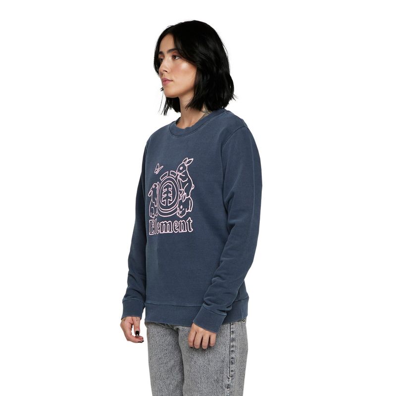 Moletom-Element-Care-Fluffy-Icon-Womens-280-Marinho-Marinho-P