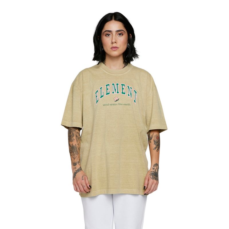 Blusa-Element-M-C-College-Flower-Over-Caqui-Caqui-P
