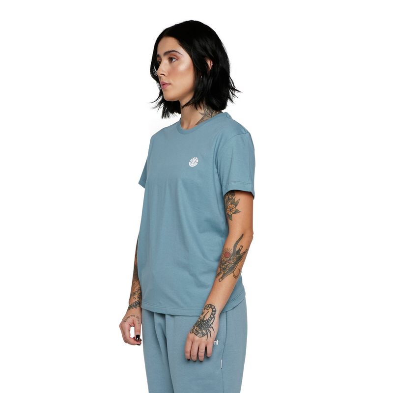 Camiseta-Element-M-C-Mini-Logo-Azul-Claro-Azul-Claro-P