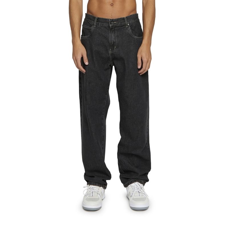 Calca-Jeans-Element-Oversized-Preto-Preto-40