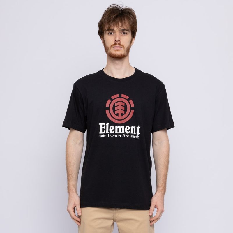 Camiseta-Element-M-C-Vertical-Preto-Preto-P
