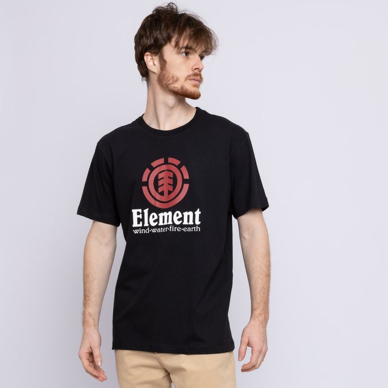 Camiseta-Element-M-C-Vertical-Preto-Preto-P