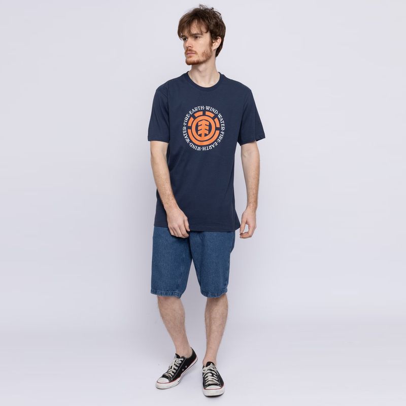 Camiseta-Element-M-C-Seal-Marinho-P