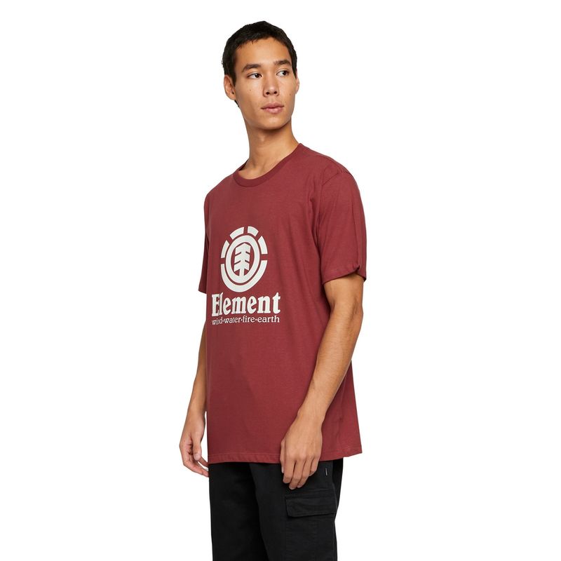Camiseta-Element-M-C-Vertical-Color-Vinho-P