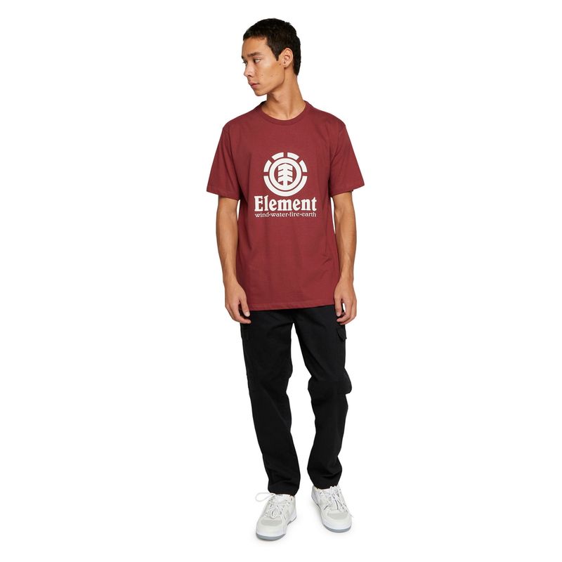 Camiseta-Element-M-C-Vertical-Color-Vinho-P