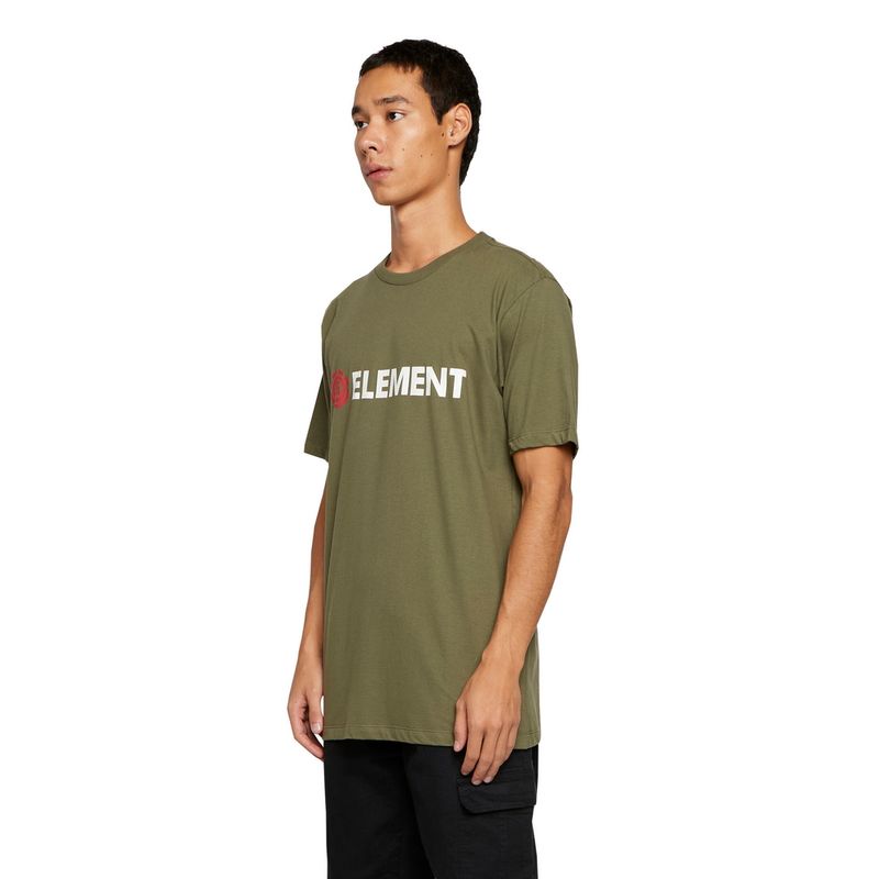 Camiseta-Element-M-C-Blazin-Color-Verde-Militar-P