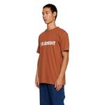 Camiseta-Element-M-C-Blazin-Color-Marrom-P