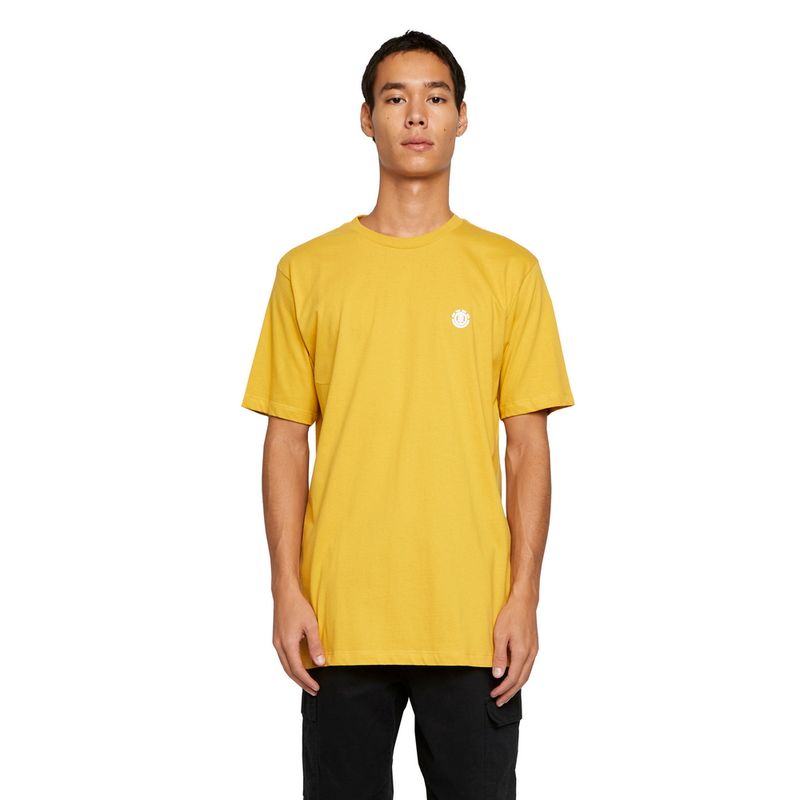 Camiseta-Element-M-C-Basic-Crew-Color-Amarelo-P