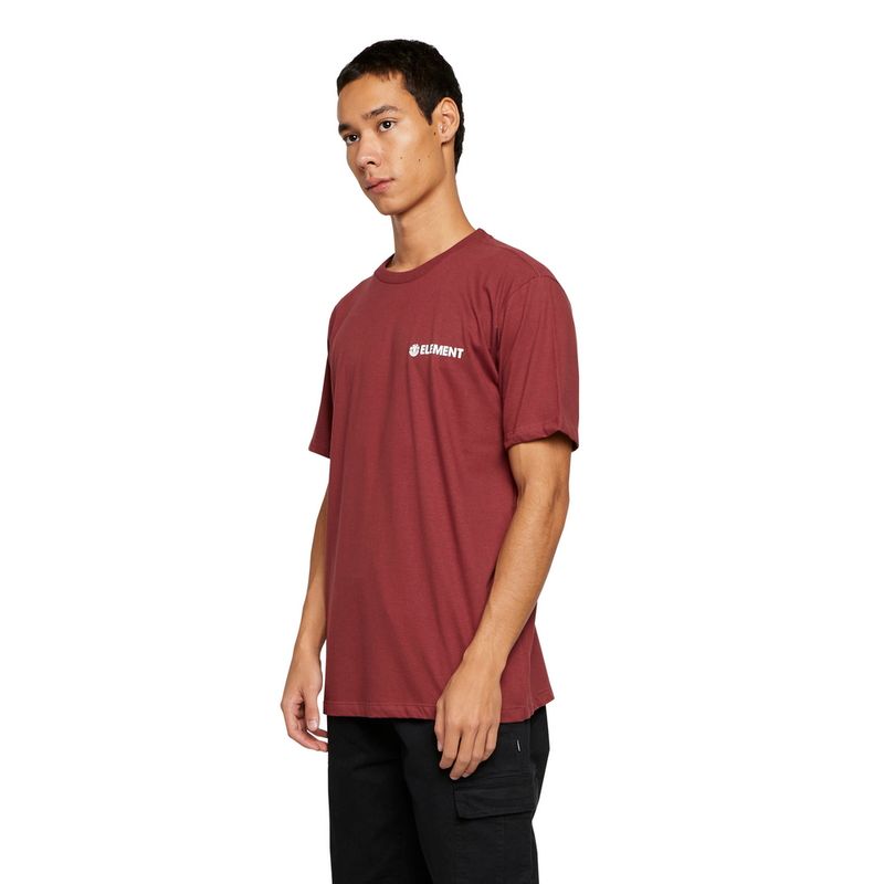 Camiseta-Element-M-C-Blazin-Chest-Color-Vinho-P