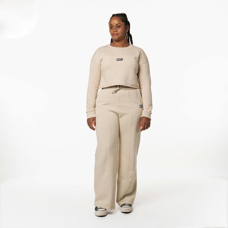 Moletom-Roxy-Care-Cut-Off-Pull-Over-Areia-G