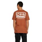 Camiseta-Element-M-C-Sunup-Marrom-M
