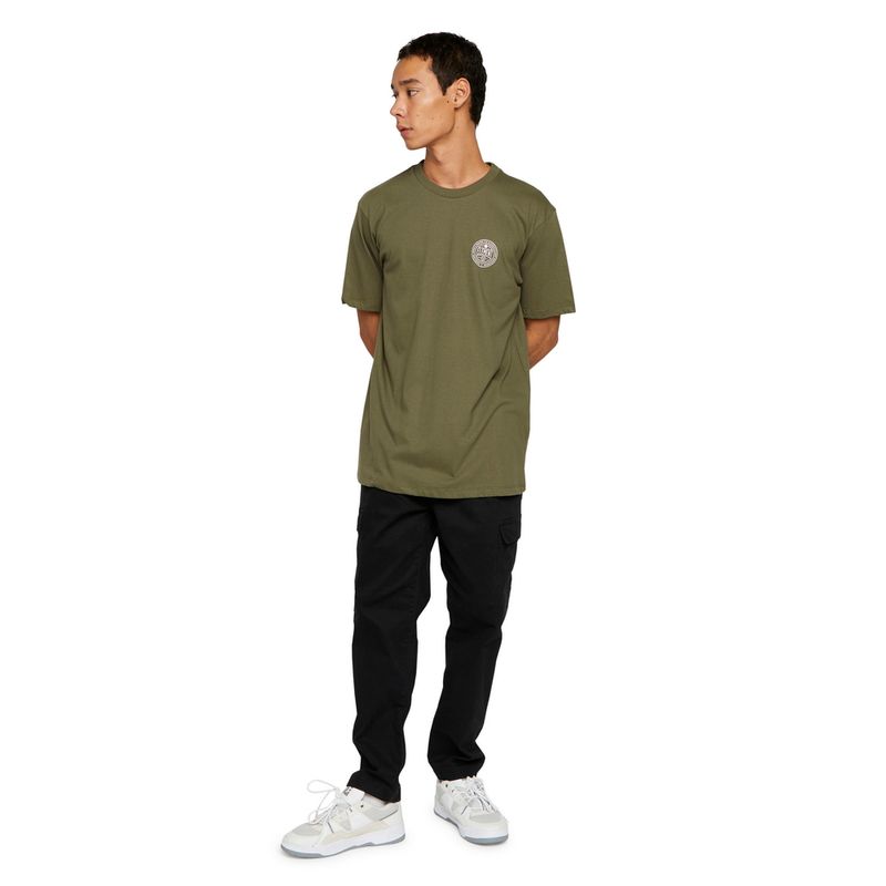 Camiseta-Element-M-C-Endure-Verde-Militar-P