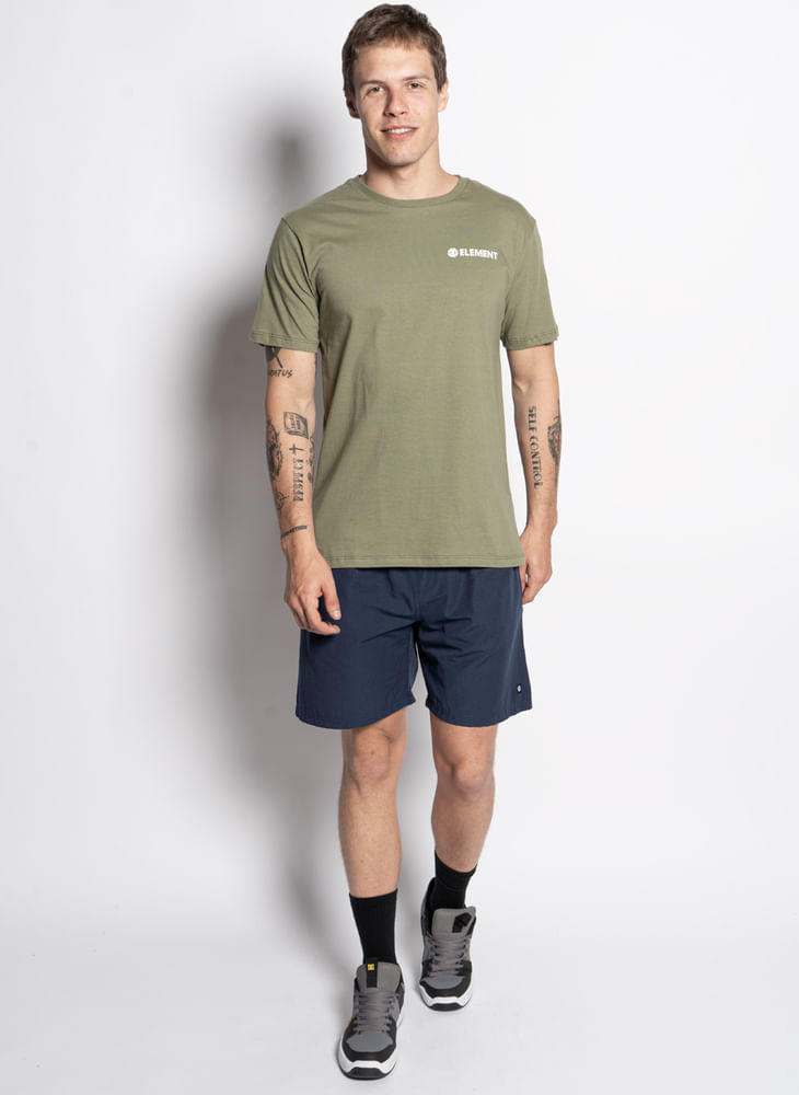 Camiseta-Element-M-C-Blazin-Chest-Color-Verde-Militar