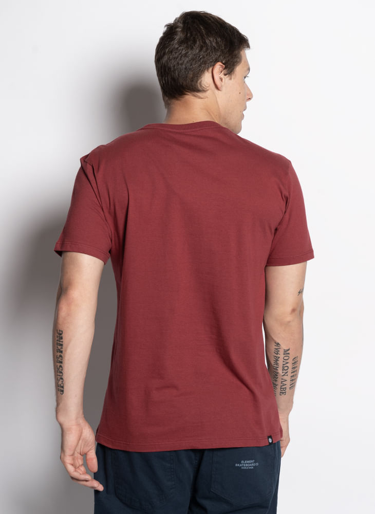 Camiseta-Element-M-C-Blazin-Color-Vinho