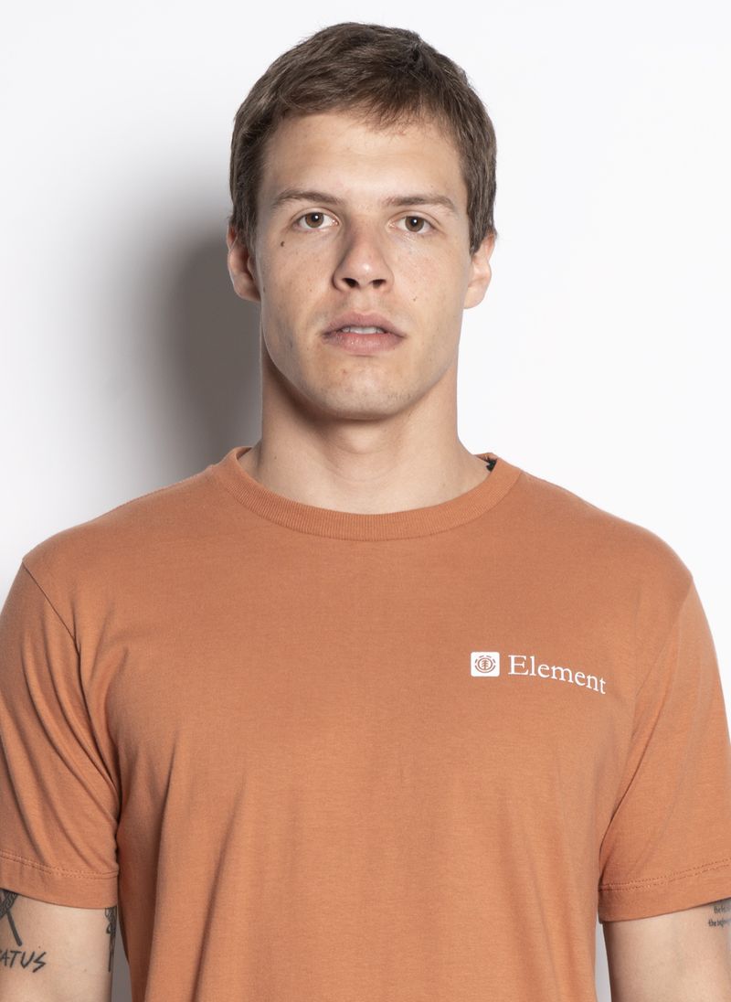 Camiseta-Element-M-C-Classic-Smokey-Bp-Laranja