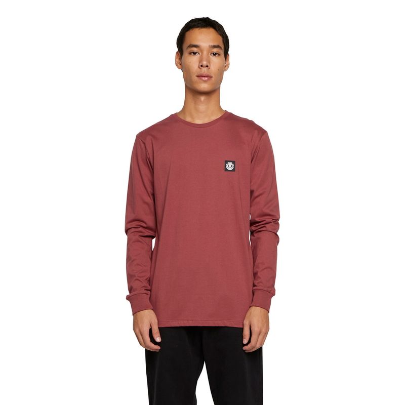 Camiseta-Element-M-L-Classic-Worldwide-Vinho-P