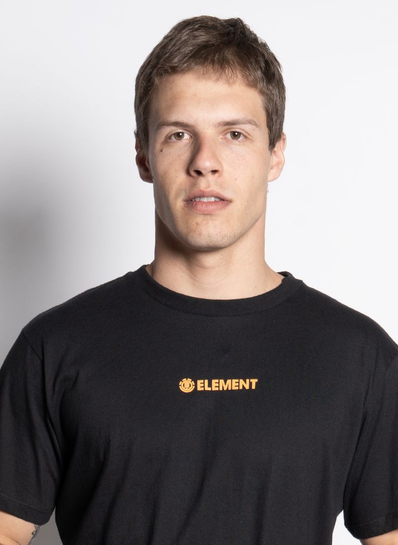 Camiseta-Element-M-C-Blazin-Chest-Center-Preto