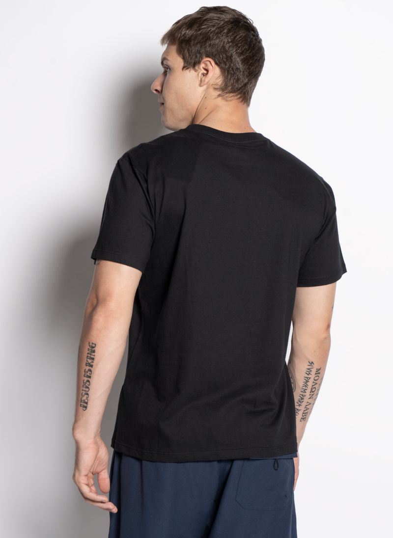 Camiseta-Element-M-C-Blazin-Chest-Center-Preto