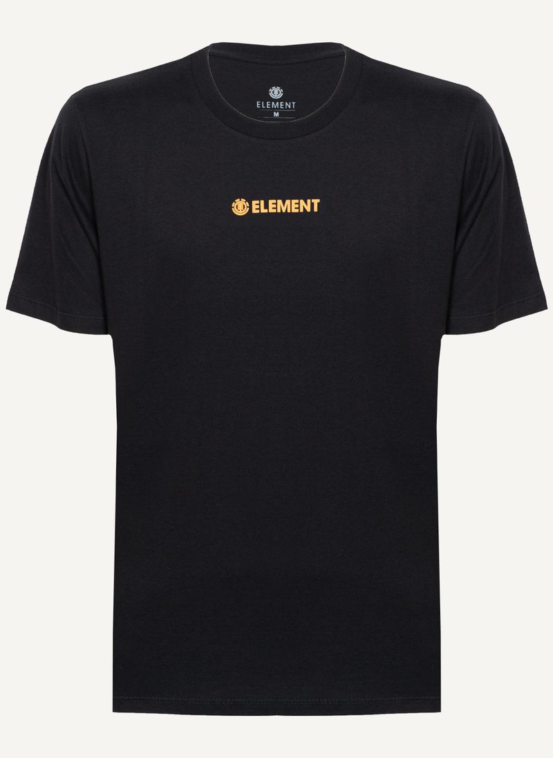 Camiseta-Element-M-C-Blazin-Chest-Center-Preto