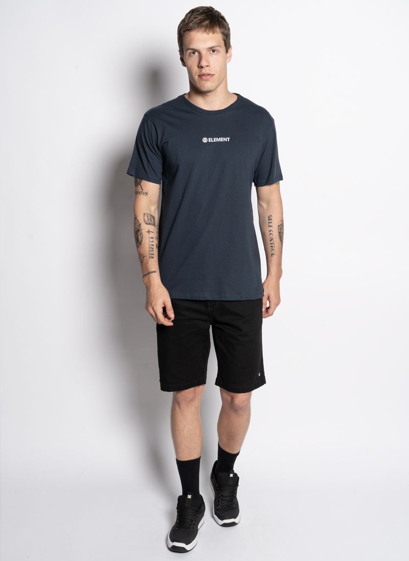 Camiseta-Element-M-C-Blazin-Chest-Center-Marinho
