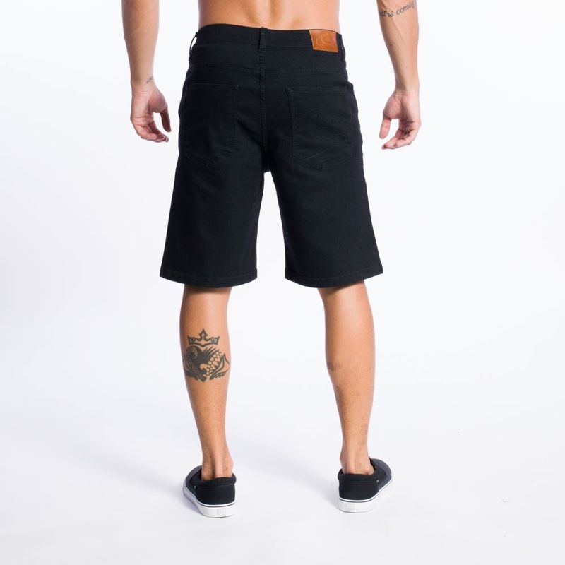 Bermuda-Quiksilver-Jeans-Everyday-Black-Preto-Preto-40