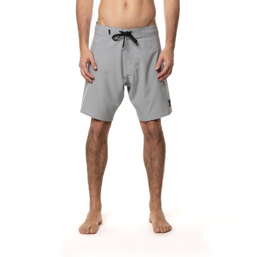 Boardshort Quiksilver Swell Solid Fusion 18 Cinza