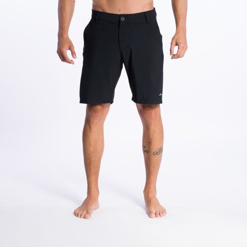 Bermuda Quiksilver Hybrid Solid Preto