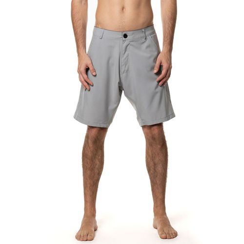 Bermuda Quiksilver Hybrid Fusion Cinza