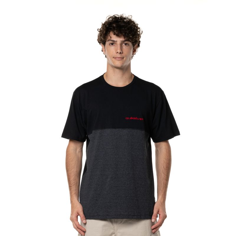 Camiseta-Quiksilver-M-C-TOP-LINE-PRETO-CINZA-ESCURO-MESCLA-PRETO-CINZA-ESCURO-M