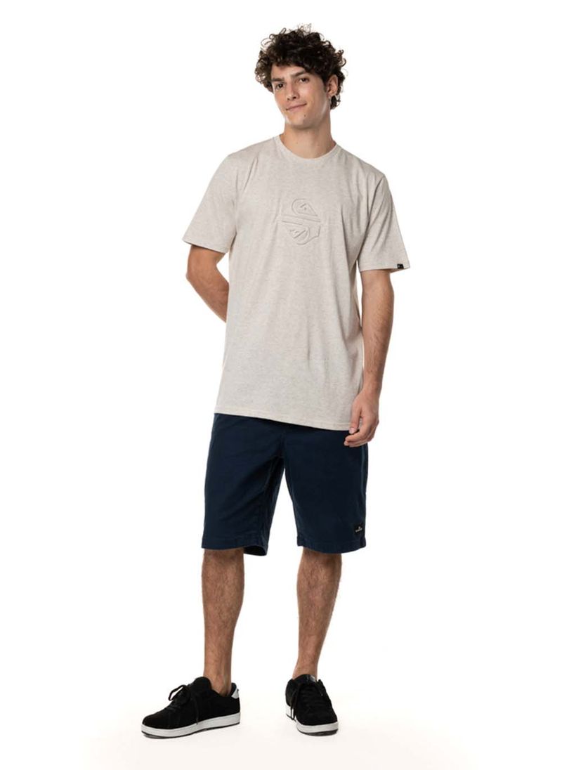 Camiseta-Quiksilver-M-C-Emboss-Double-Areia-Mescla-Areia-Mescla-P